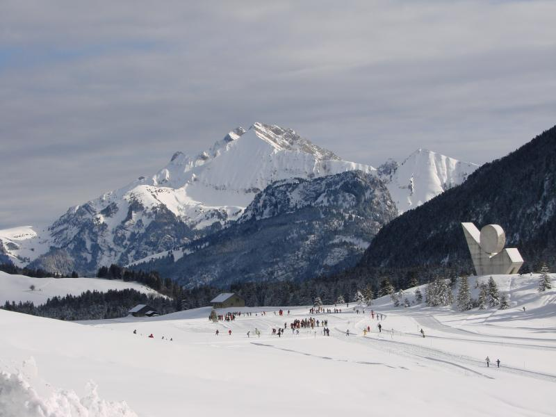 Ski de fond au plateau des Glères - Domaine nordique des Glières
